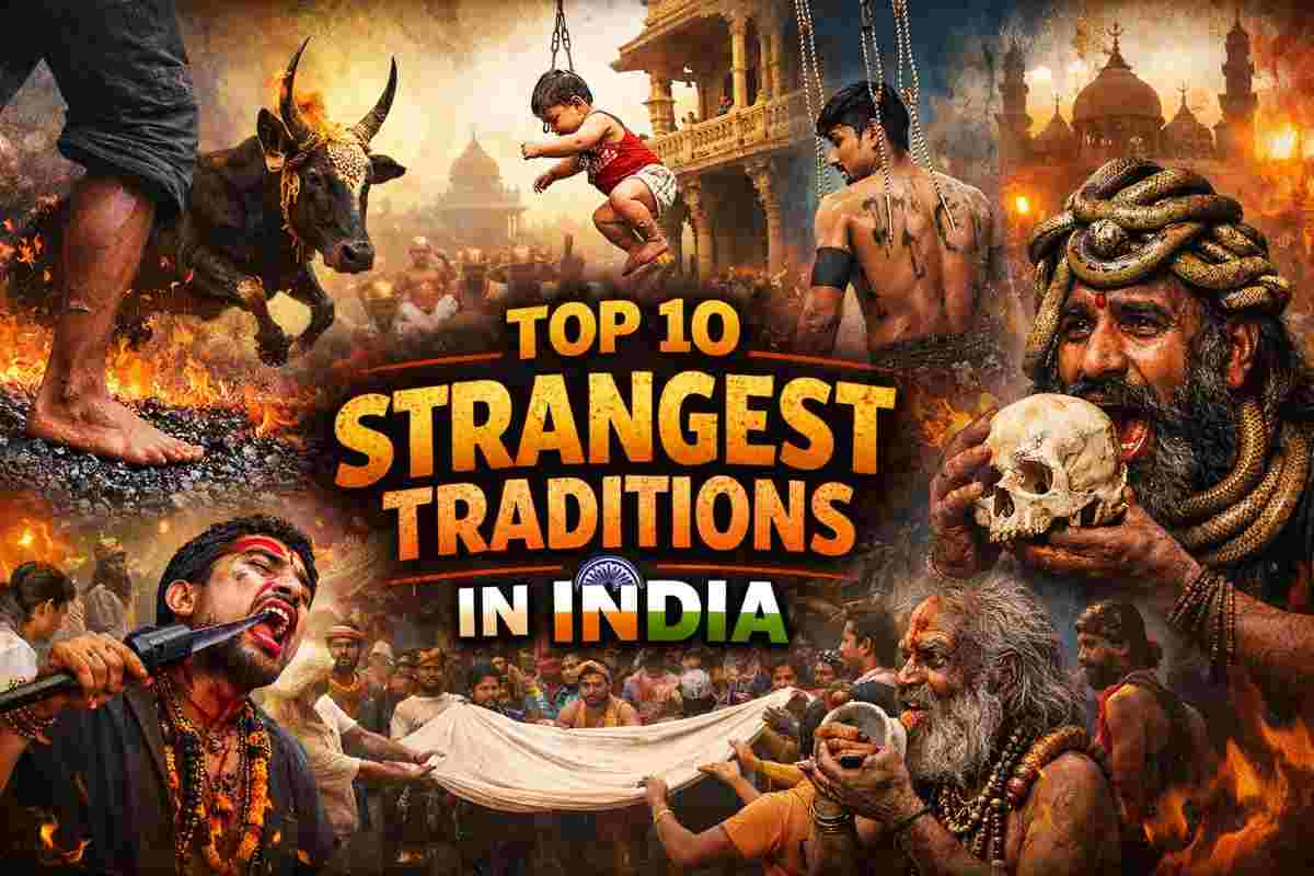 Top 10 Strangest Traditions in India You Won’t Believe exist